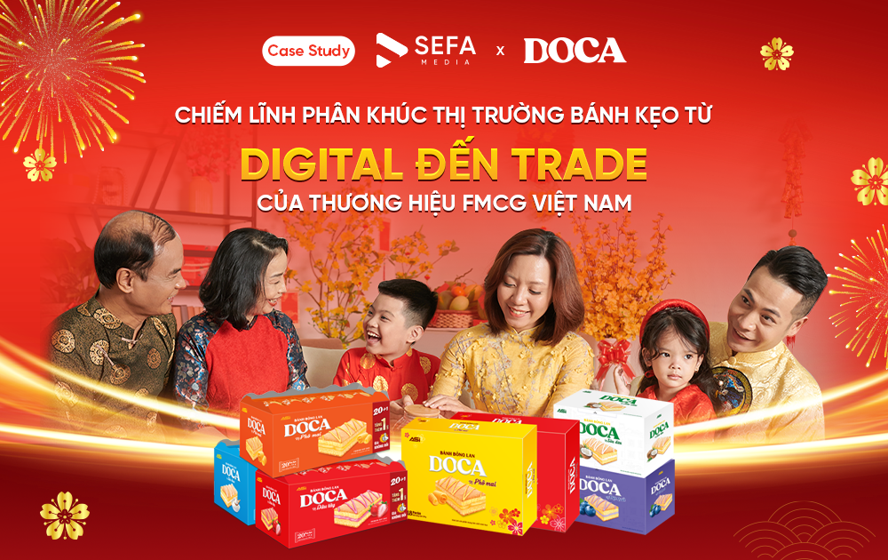 Chiếm lĩnh phân khúc thị trường Bánh kẹo từ Digital đến Trade của Thương hiệu FMCG Việt Nam?