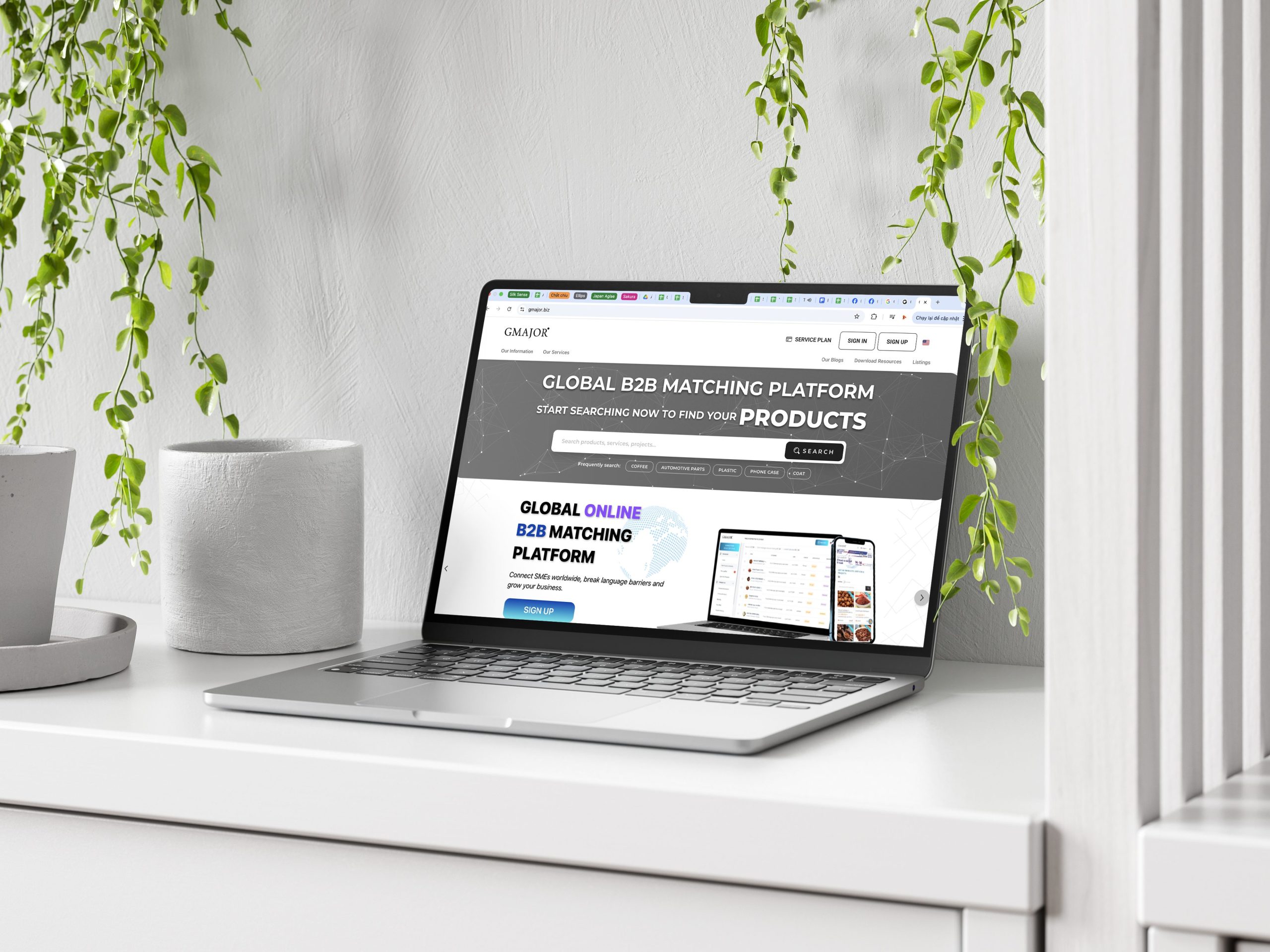 đối tác chiến lược Gmajor - Nền tảng kết nối B2B toàn cầu